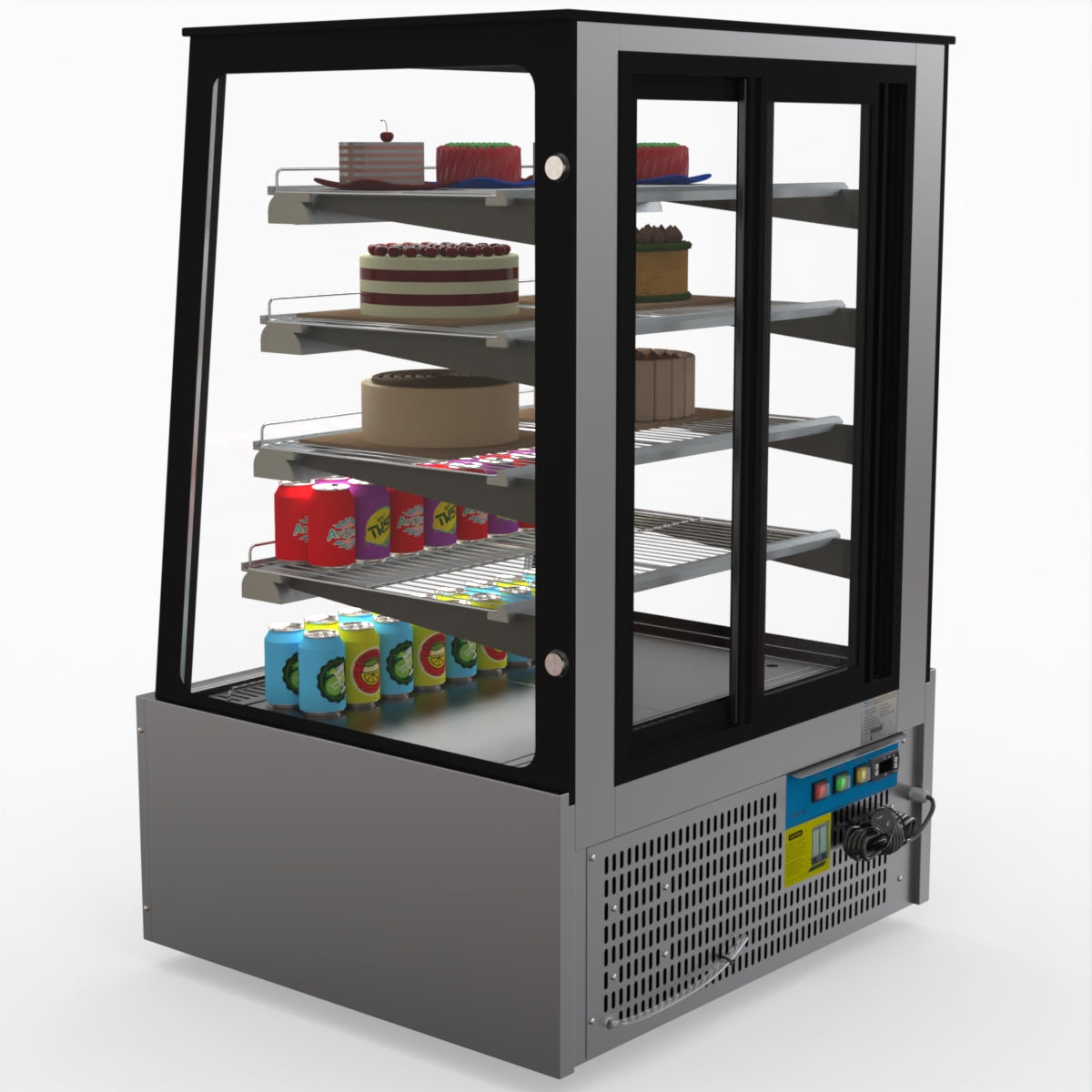 Bonvue Deluxe Chilled Cake Showcase Display Cabinet SLP830C