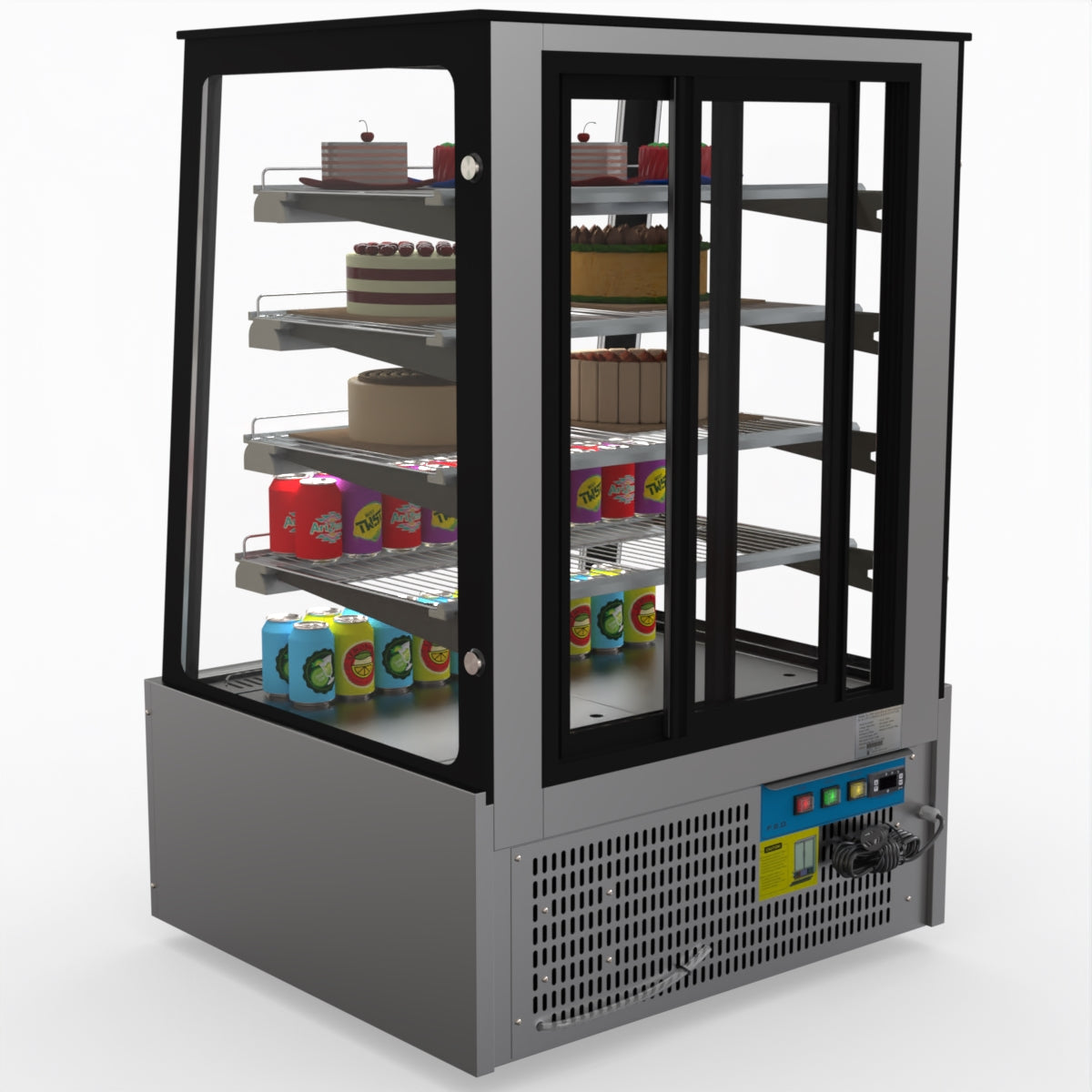 Bonvue Deluxe Chilled Cake Showcase Display Cabinet SLP830C