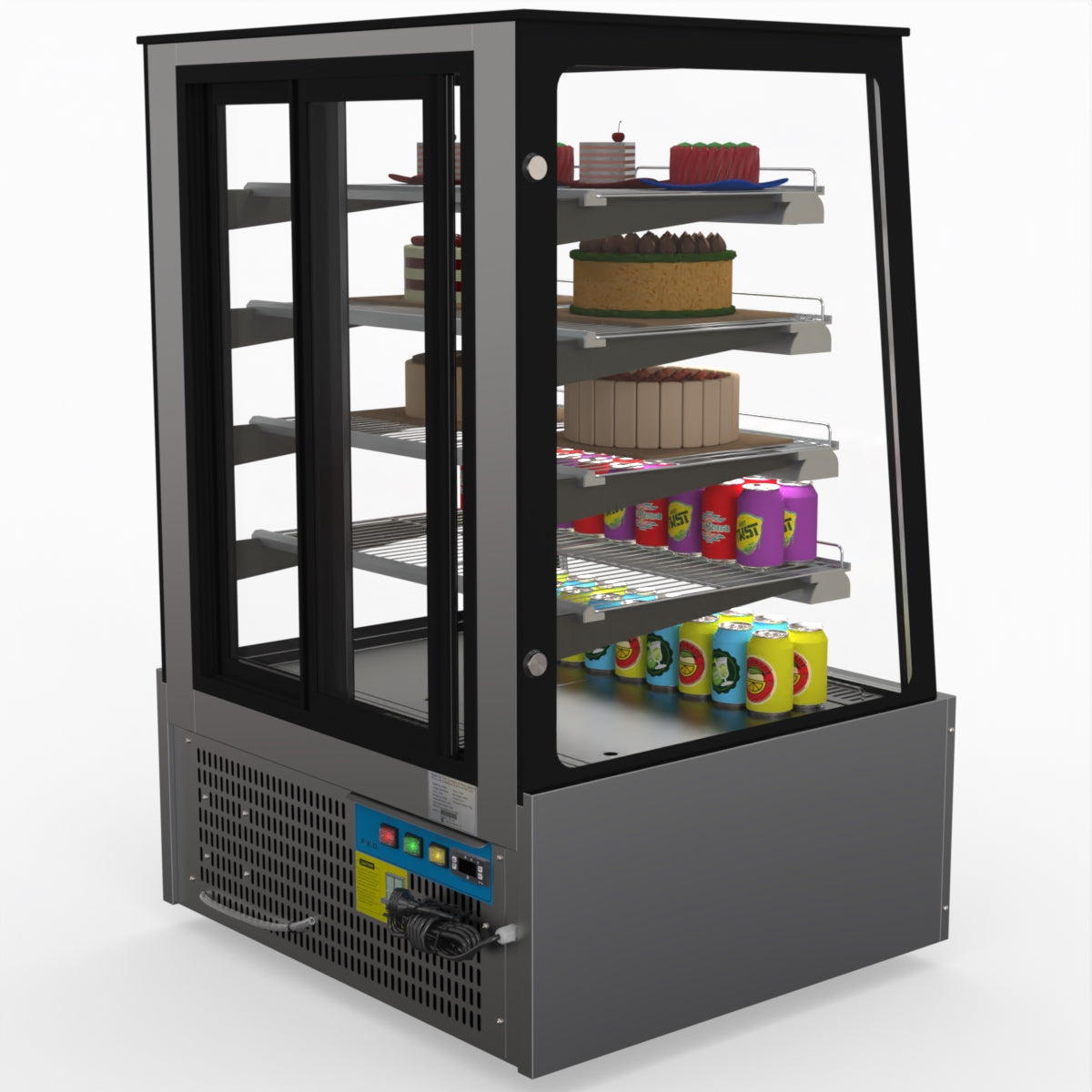 Bonvue Deluxe Chilled Cake Showcase Display Cabinet SLP830C