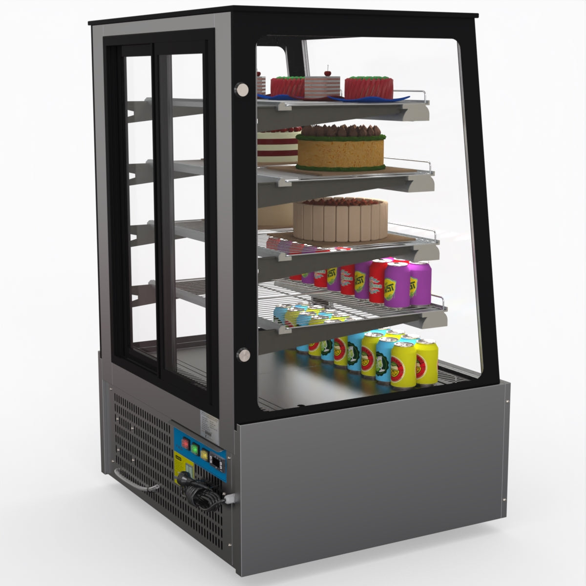 Bonvue Deluxe Chilled Cake Showcase Display Cabinet SLP830C