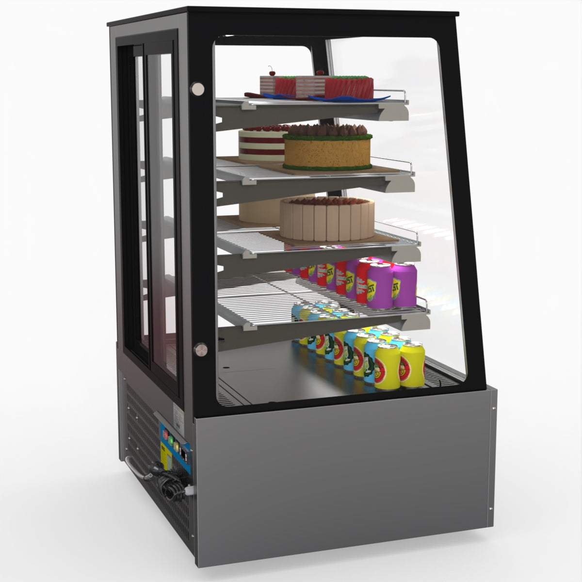 Bonvue Deluxe Chilled Cake Showcase Display Cabinet SLP830C