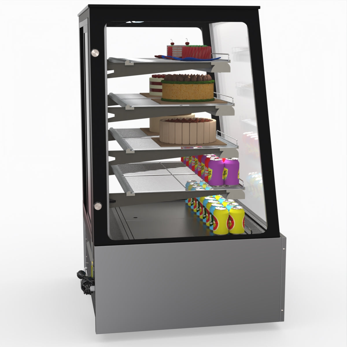 Bonvue Deluxe Chilled Cake Showcase Display Cabinet SLP830C