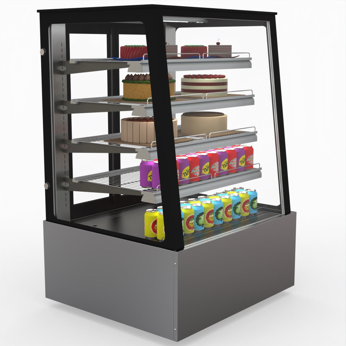 Bonvue Deluxe Chilled Cake Showcase Display Cabinet SLP830C