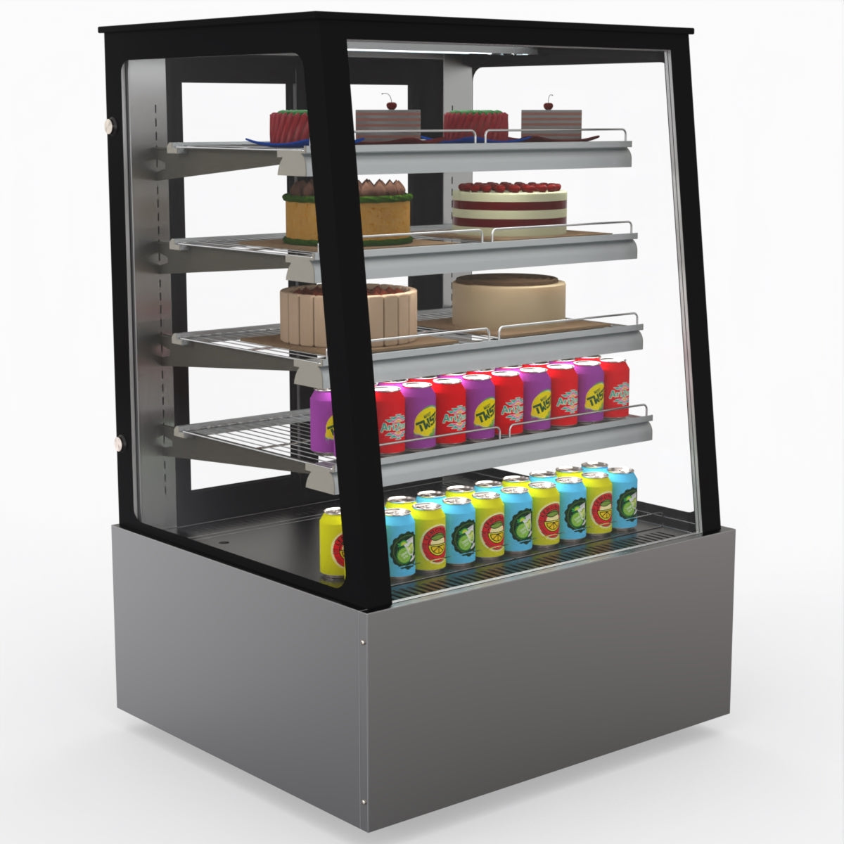 Bonvue Deluxe Chilled Cake Showcase Display Cabinet SLP830C