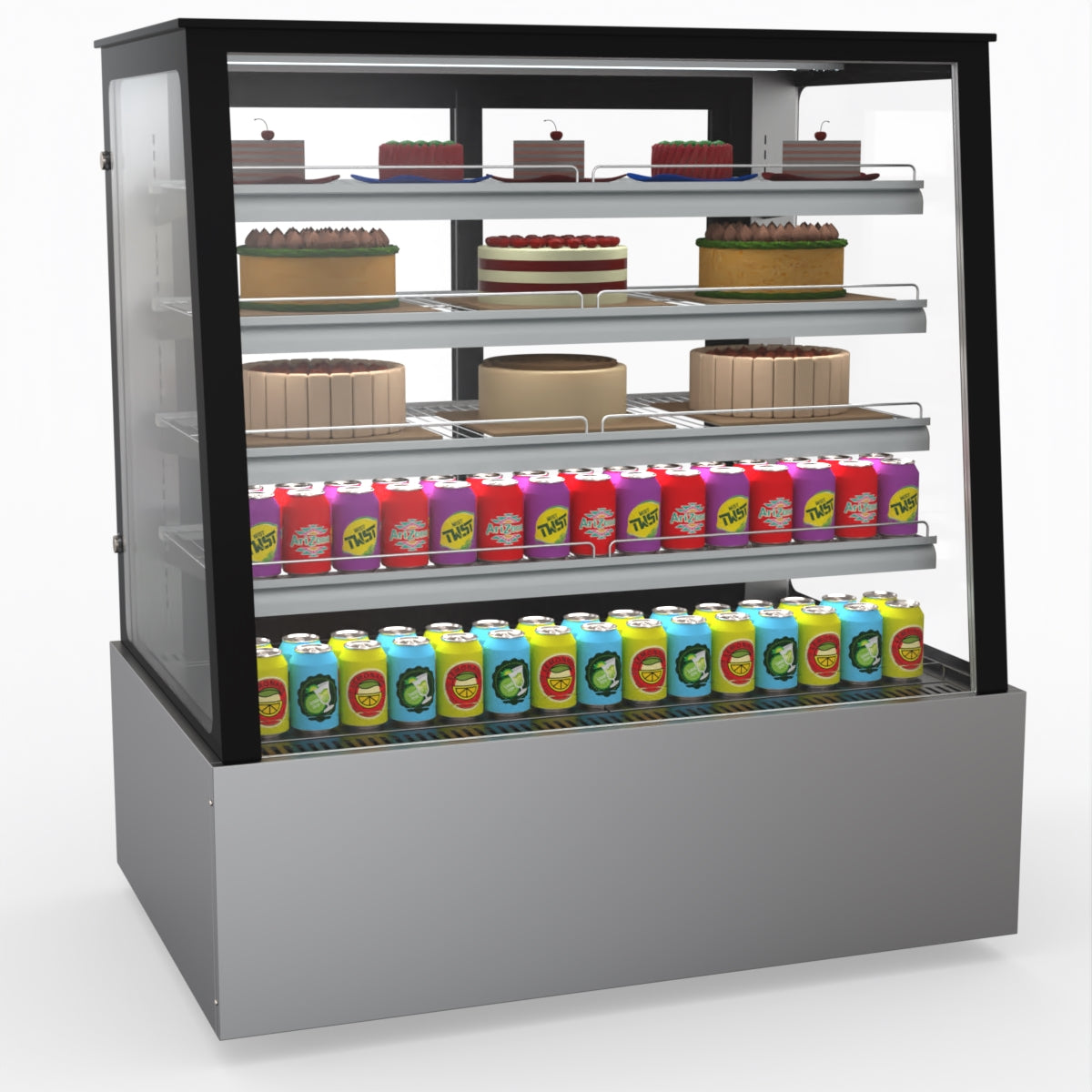 Bonvue Deluxe Chilled Cake Showcase Display Cabinet SLP840C