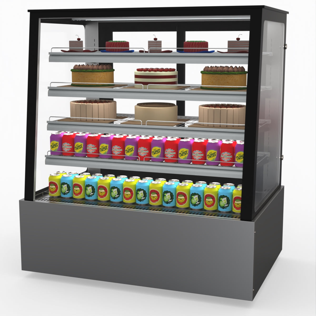 Bonvue Deluxe Chilled Cake Showcase Display Cabinet SLP840C