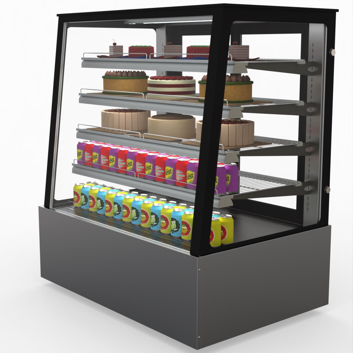 Bonvue Deluxe Chilled Cake Showcase Display Cabinet SLP840C
