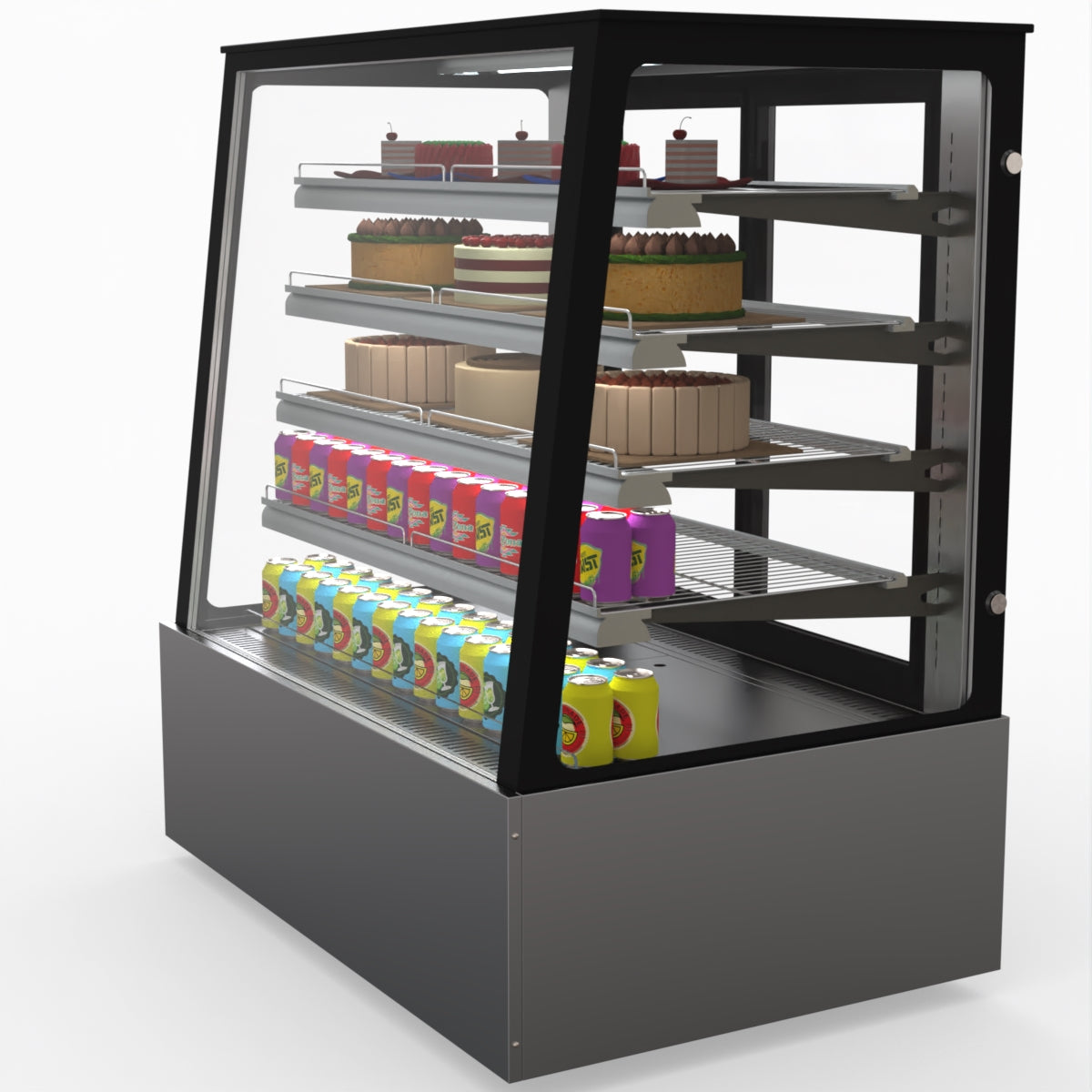 Bonvue Deluxe Chilled Cake Showcase Display Cabinet SLP840C