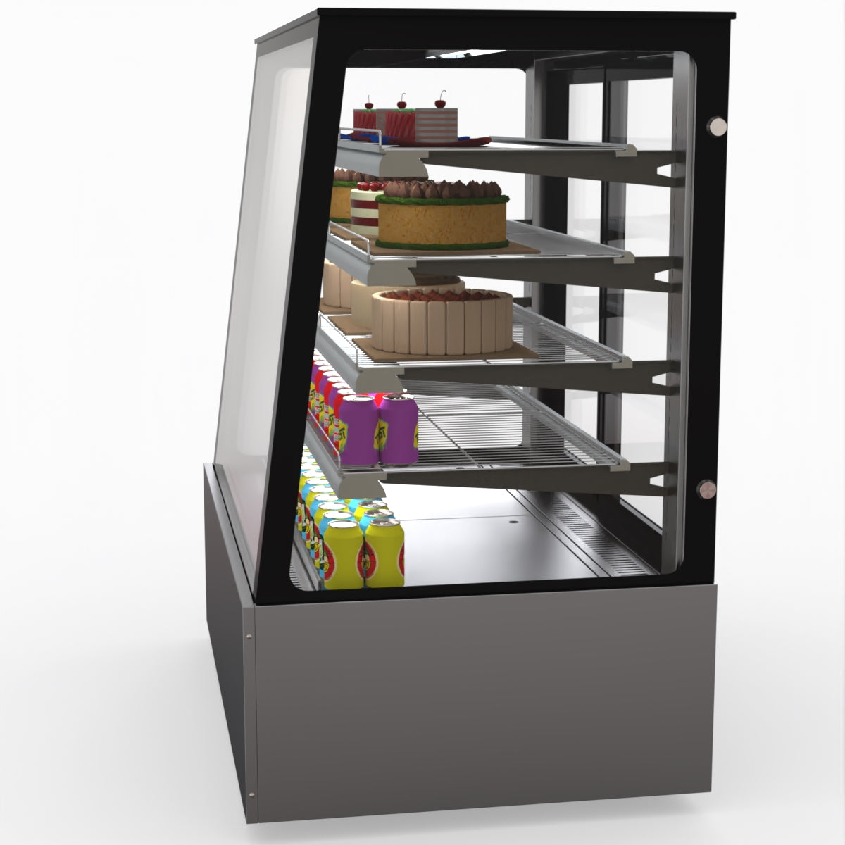 Bonvue Deluxe Chilled Cake Showcase Display Cabinet SLP840C