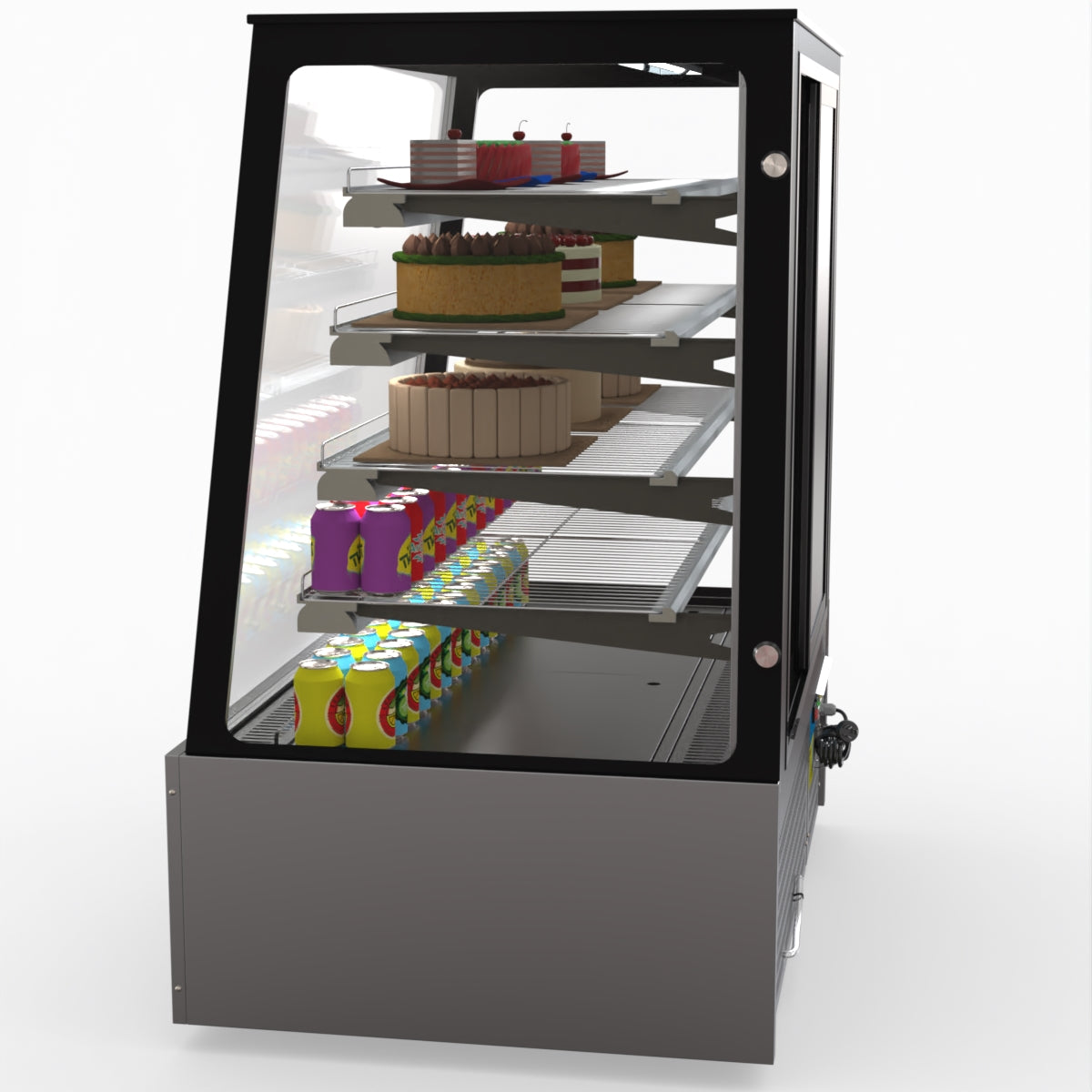 Bonvue Deluxe Chilled Cake Showcase Display Cabinet SLP840C