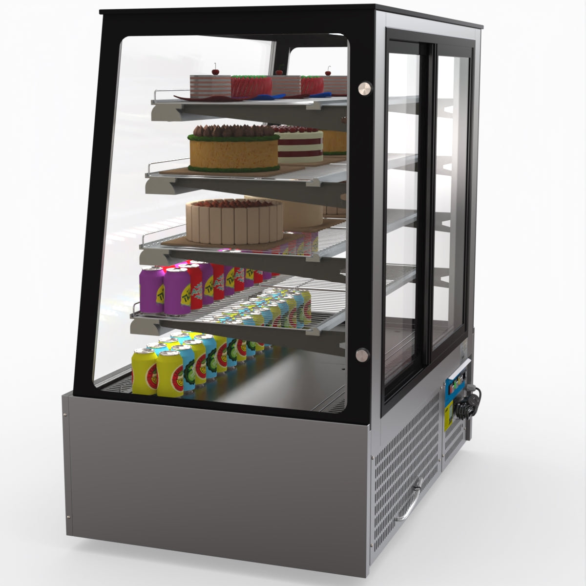 Bonvue Deluxe Chilled Cake Showcase Display Cabinet SLP840C