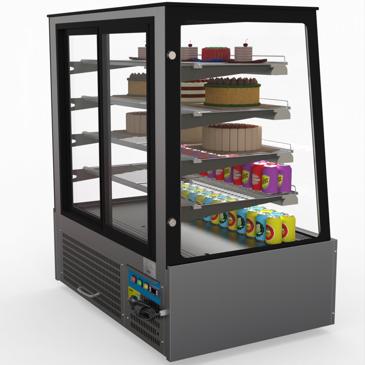 Bonvue Deluxe Chilled Cake Showcase Display Cabinet SLP840C