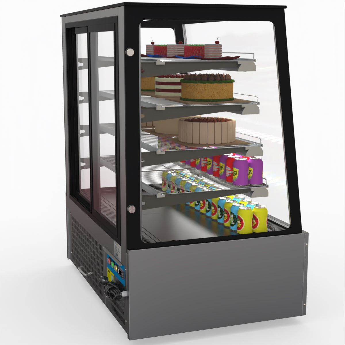 Bonvue Deluxe Chilled Cake Showcase Display Cabinet SLP840C