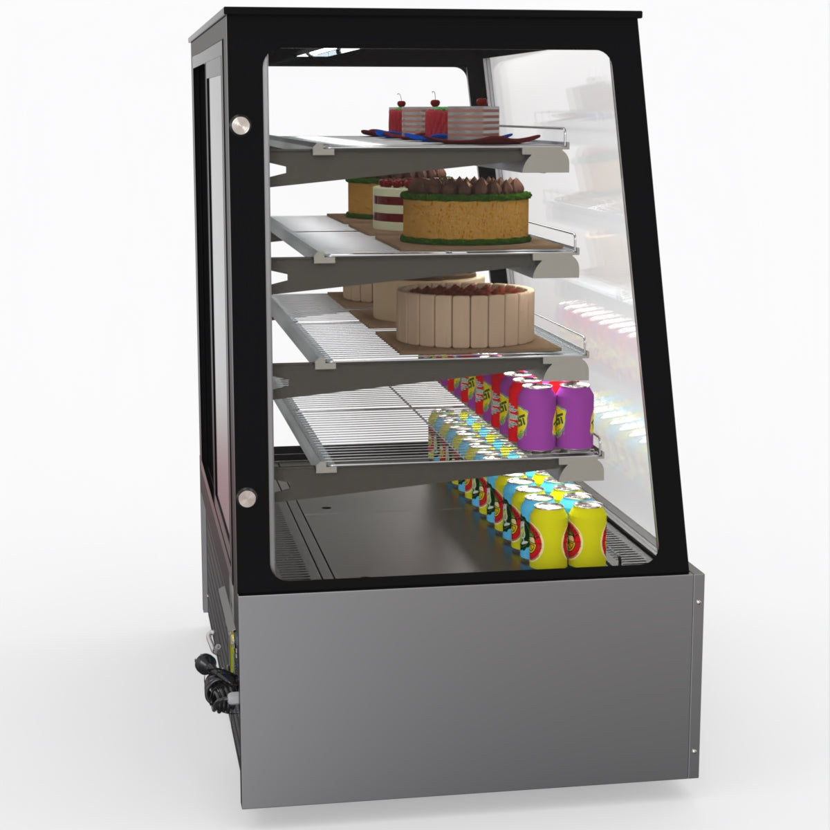 Bonvue Deluxe Chilled Cake Showcase Display Cabinet SLP840C