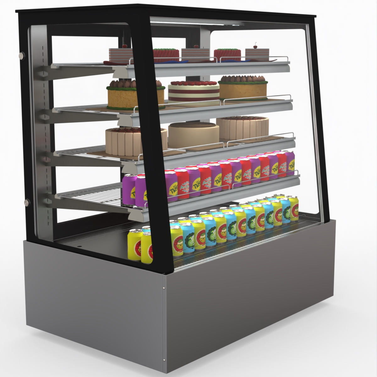 Bonvue Deluxe Chilled Cake Showcase Display Cabinet SLP840C
