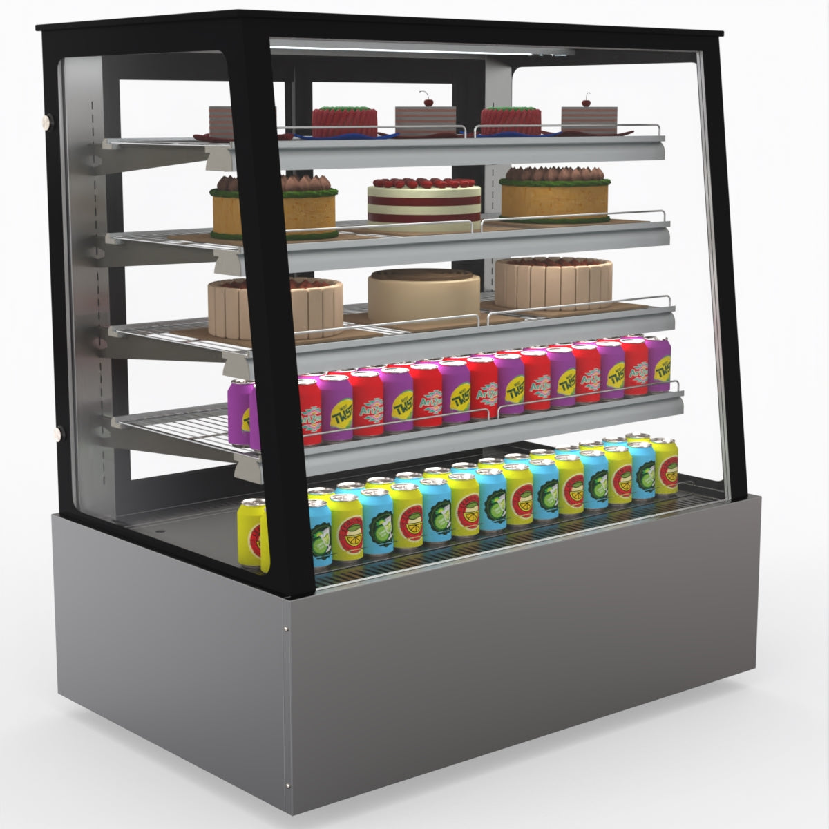 Bonvue Deluxe Chilled Cake Showcase Display Cabinet SLP840C