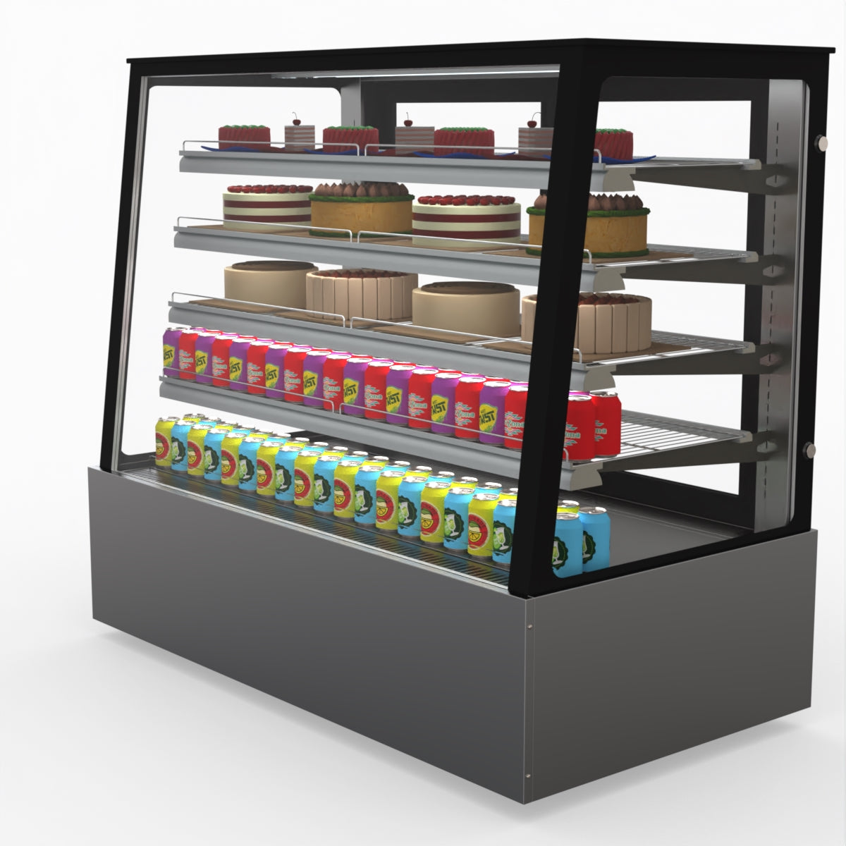 Bonvue Deluxe Chilled Cake Showcase Display Cabinet SLP850C
