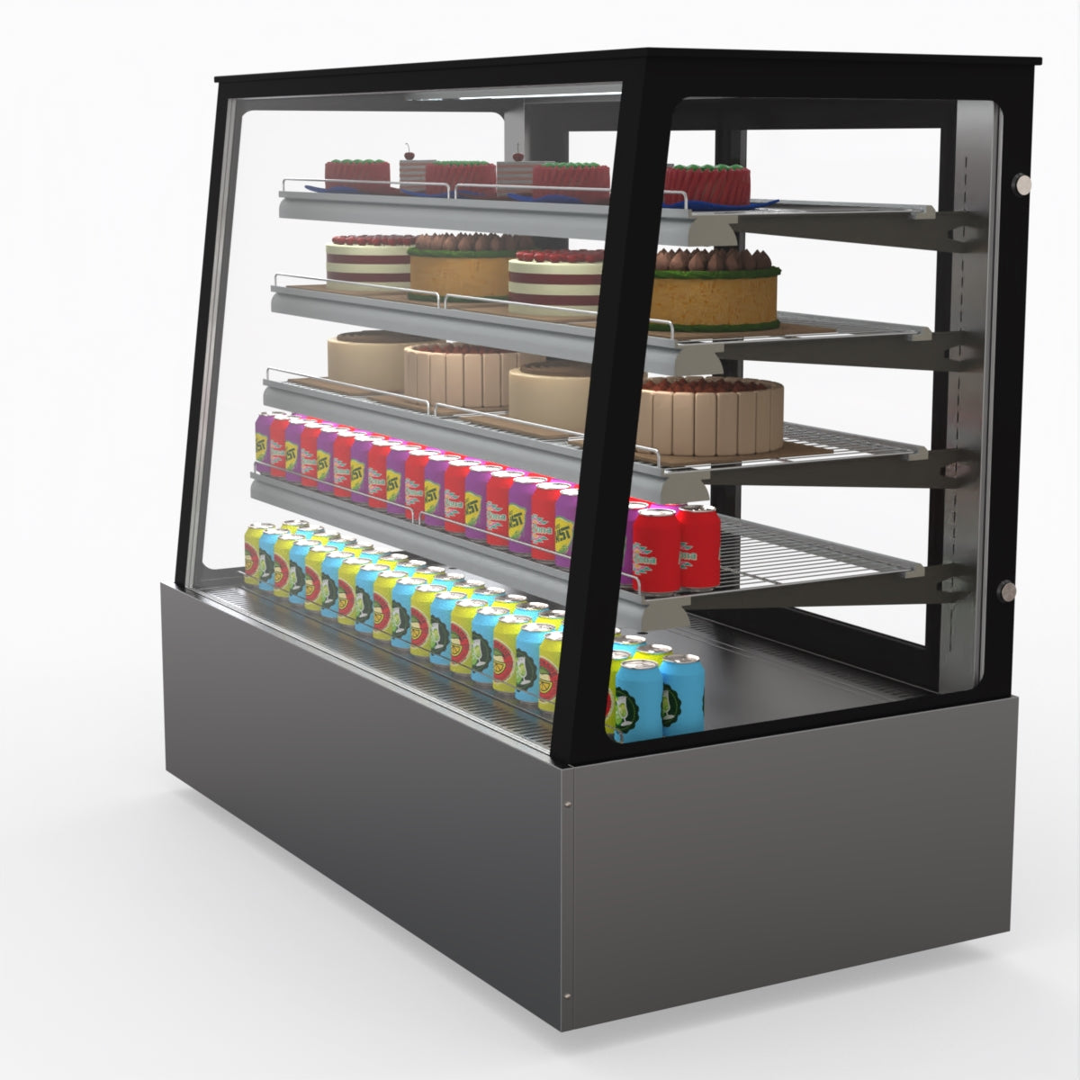 Bonvue Deluxe Chilled Cake Showcase Display Cabinet SLP850C