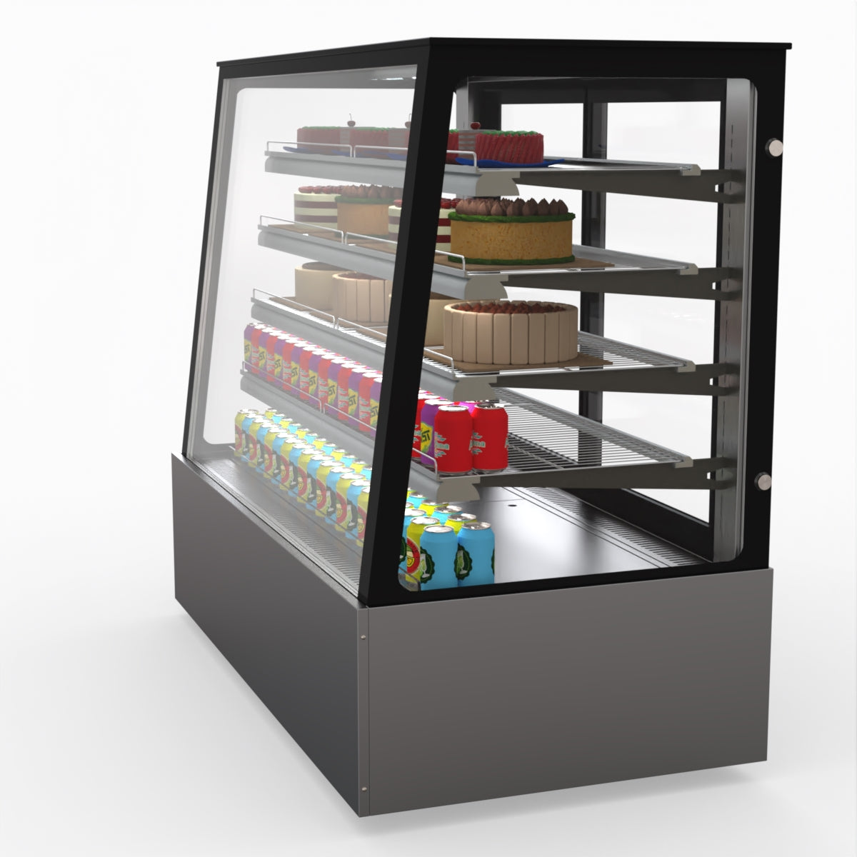 Bonvue Deluxe Chilled Cake Showcase Display Cabinet SLP850C