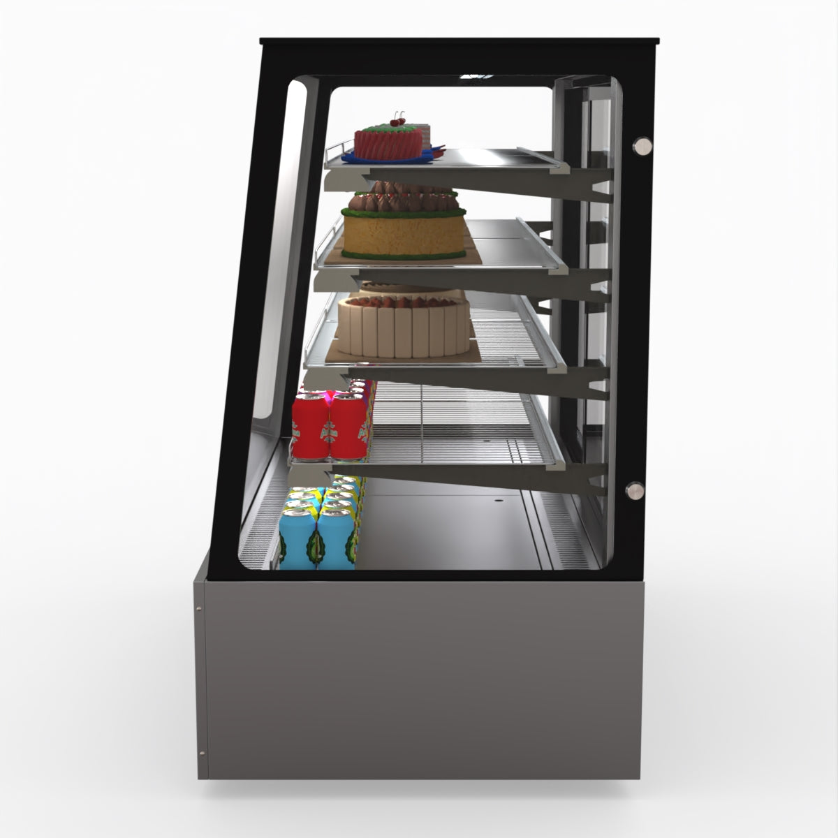 Bonvue Deluxe Chilled Cake Showcase Display Cabinet SLP850C