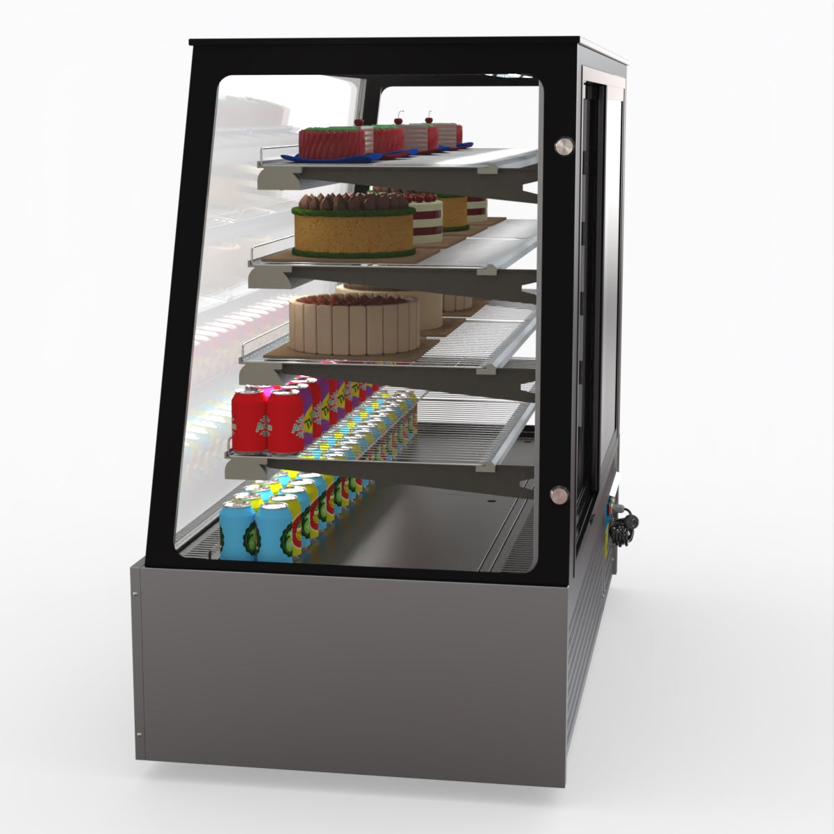 Bonvue Deluxe Chilled Cake Showcase Display Cabinet SLP850C