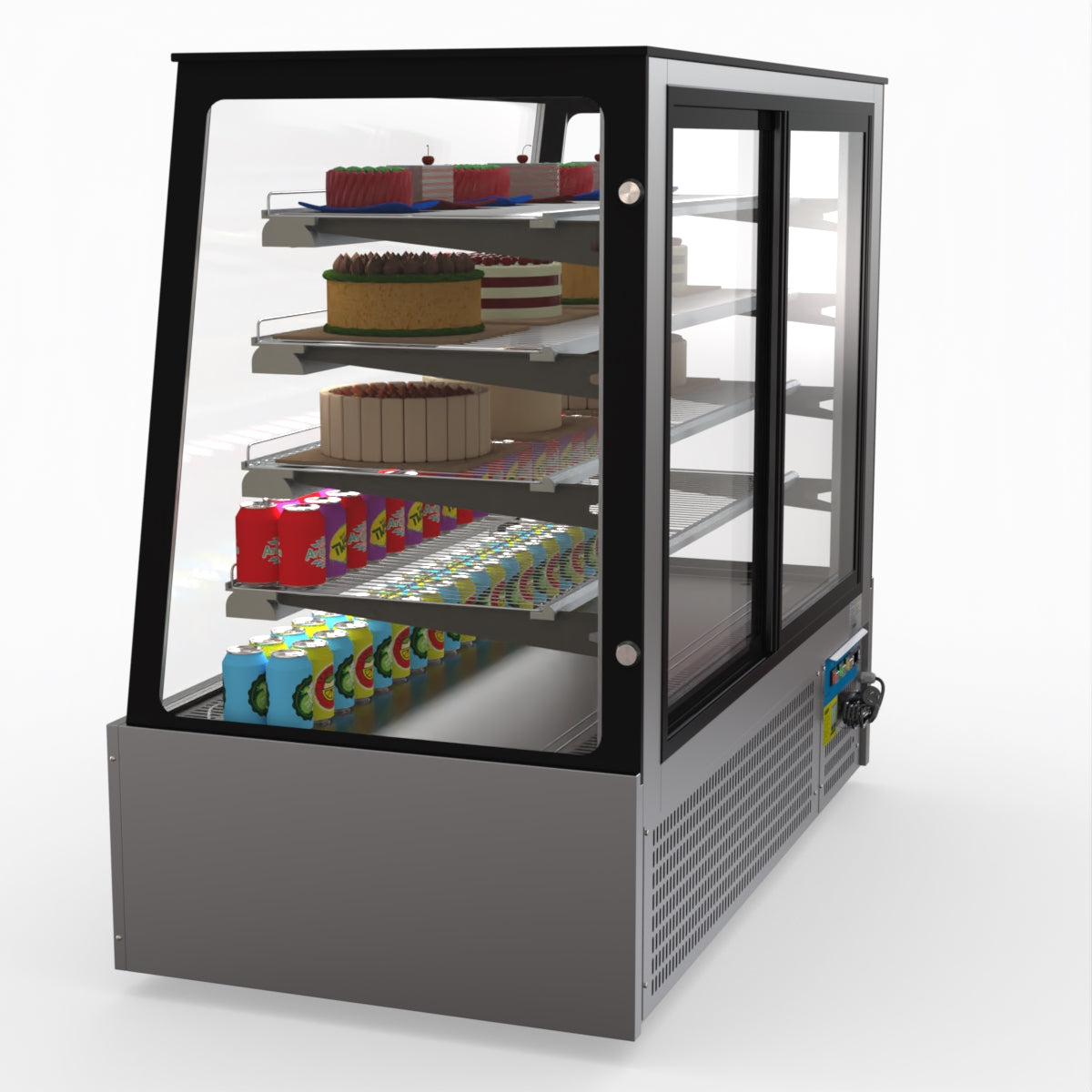 Bonvue Deluxe Chilled Cake Showcase Display Cabinet SLP850C