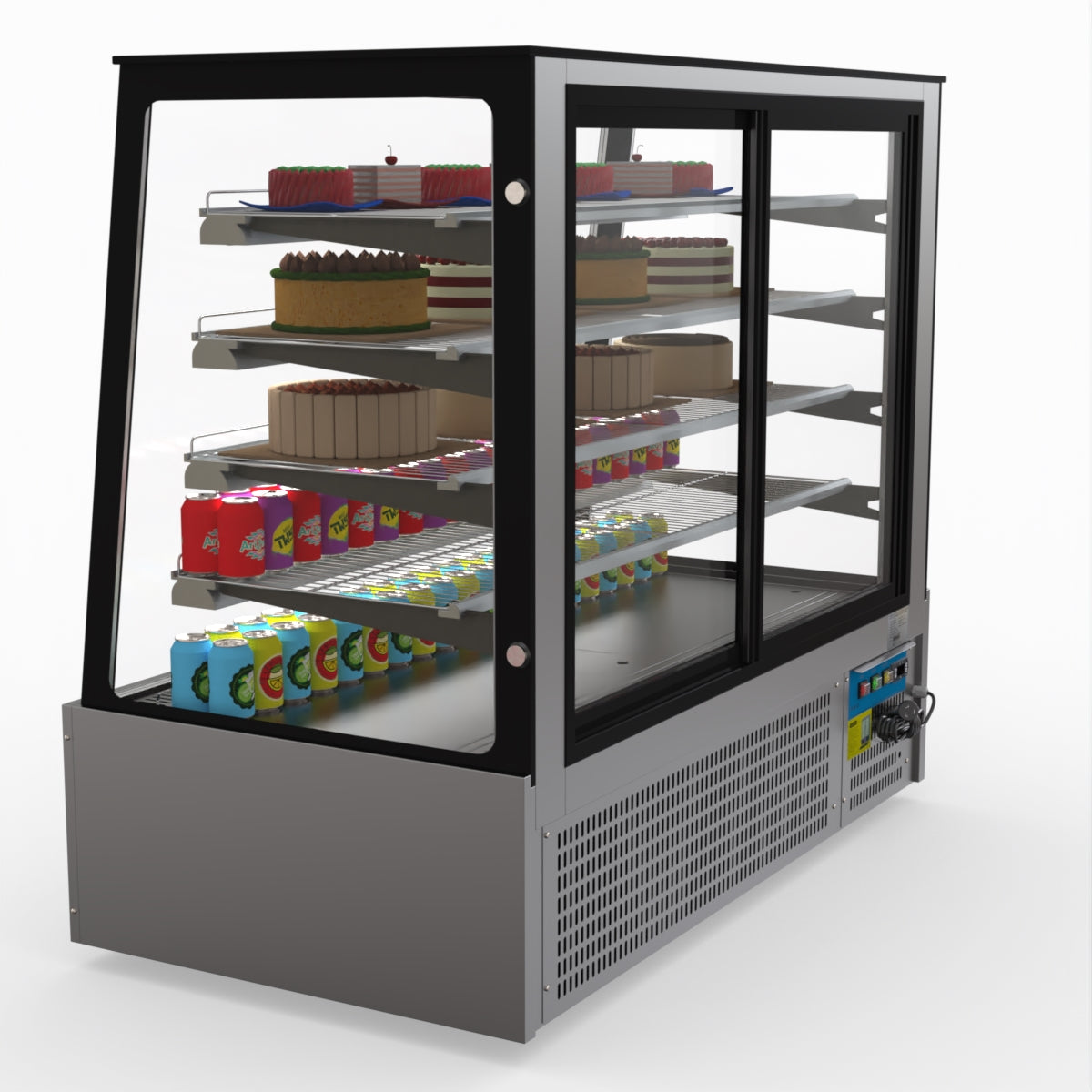 Bonvue Deluxe Chilled Cake Showcase Display Cabinet SLP850C