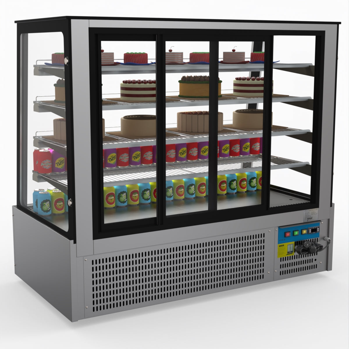 Bonvue Deluxe Chilled Cake Showcase Display Cabinet SLP850C