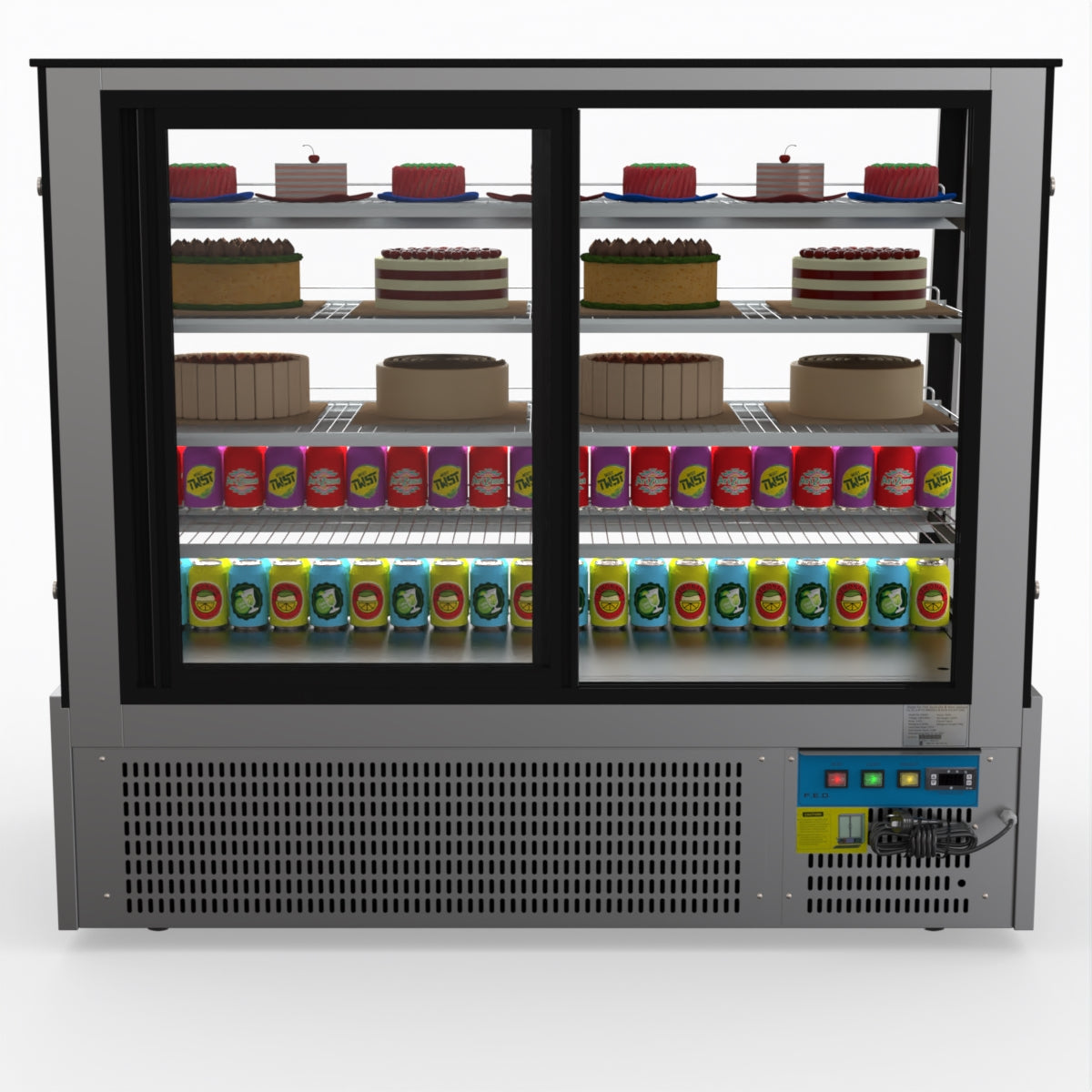 Bonvue Deluxe Chilled Display Cabinet SLP850