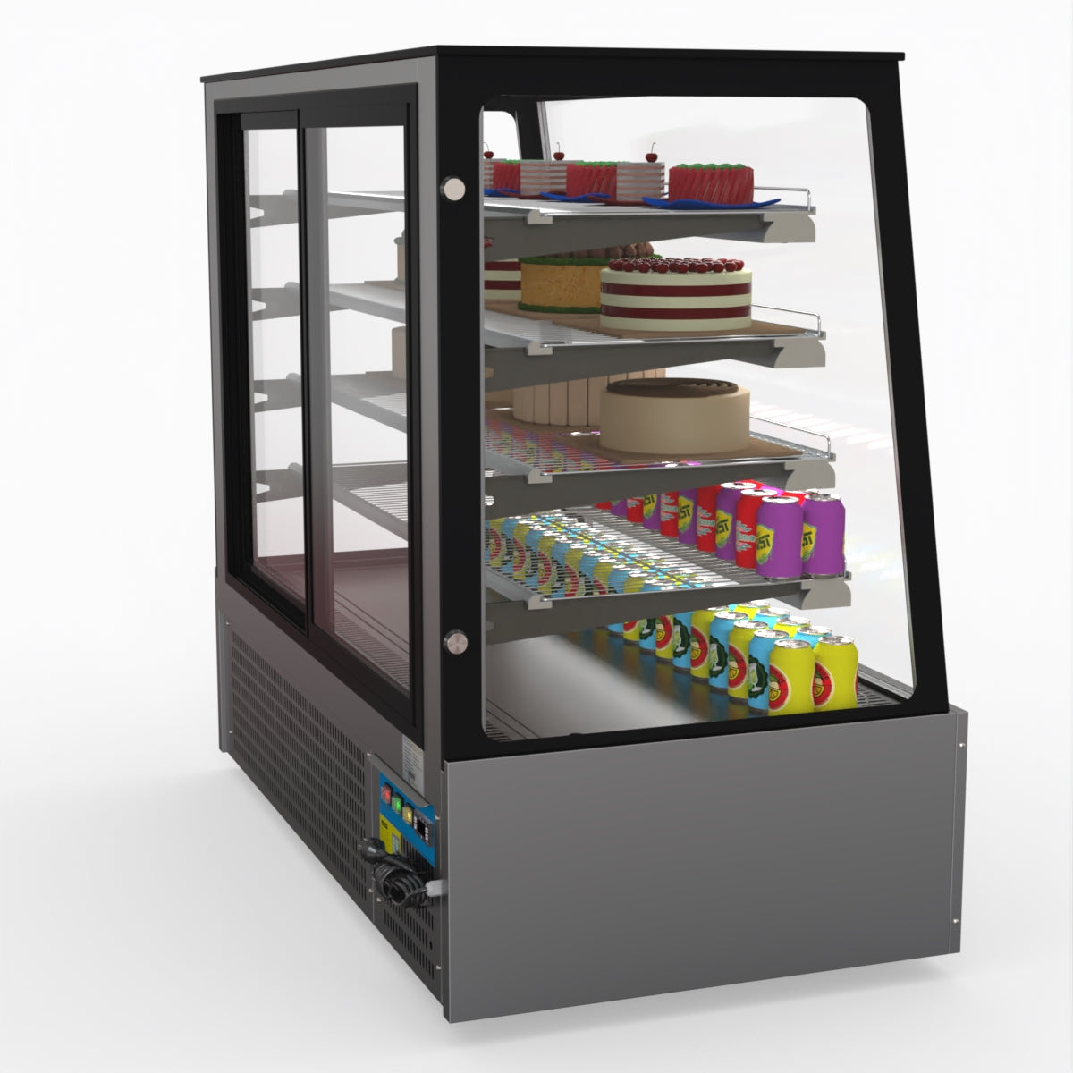 Bonvue Deluxe Chilled Cake Showcase Display Cabinet SLP850C