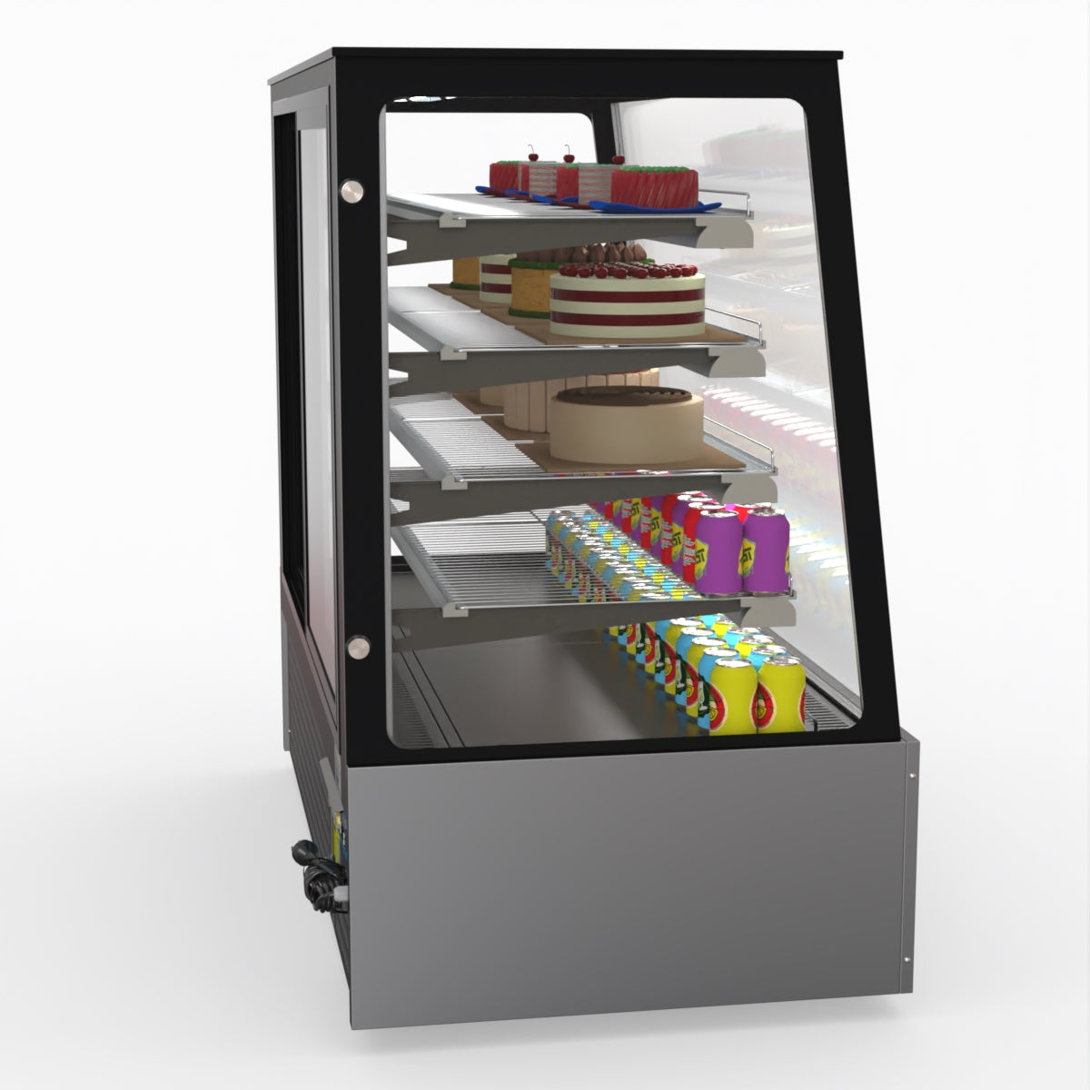 Bonvue Deluxe Chilled Cake Showcase Display Cabinet SLP850C