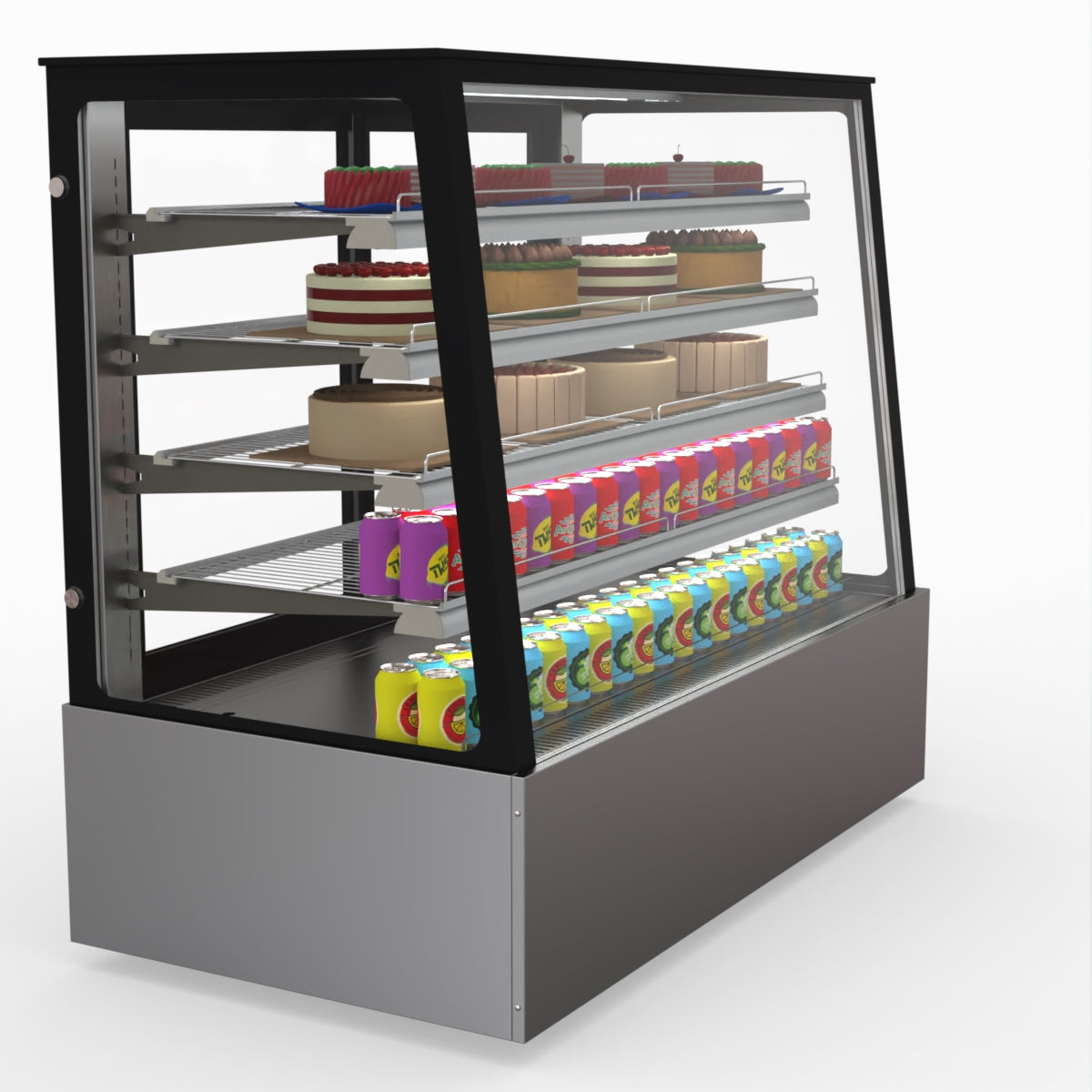 Bonvue Deluxe Chilled Cake Showcase Display Cabinet SLP850C