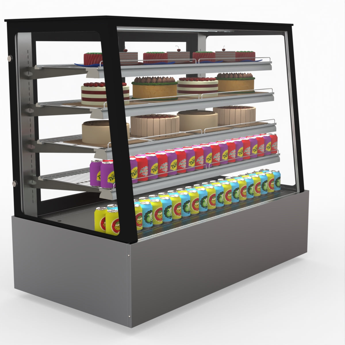 Bonvue Deluxe Chilled Cake Showcase Display Cabinet SLP850C