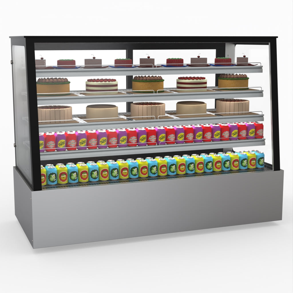 Bonvue Deluxe Chilled Cake Showcase Display Cabinet SLP860C