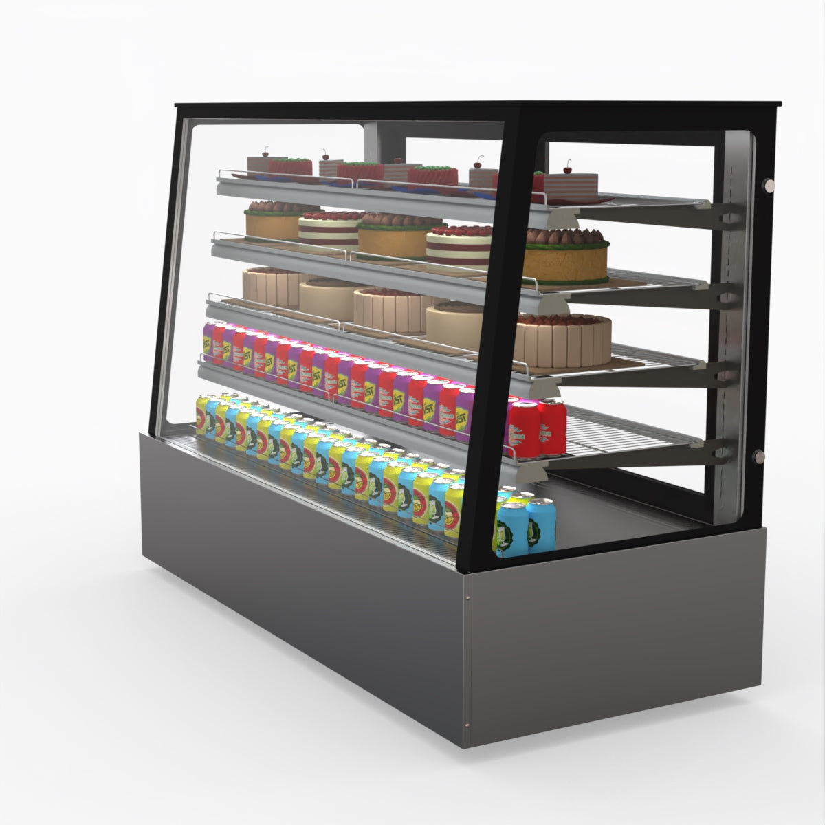Bonvue Deluxe Chilled Cake Showcase Display Cabinet SLP860C