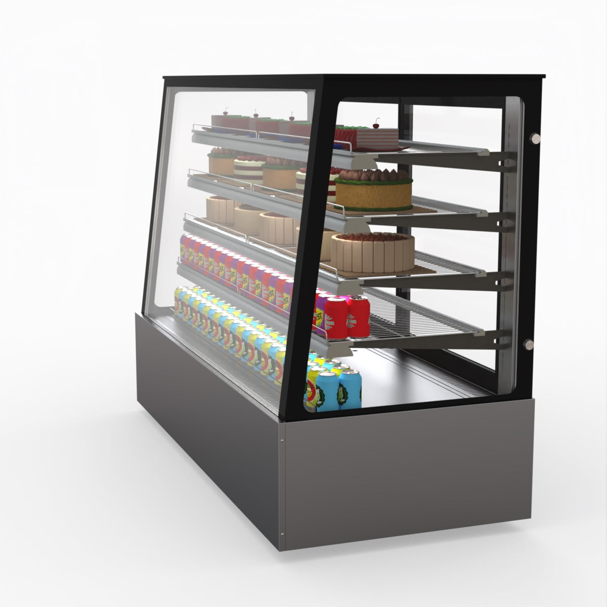 Bonvue Deluxe Chilled Cake Showcase Display Cabinet SLP860C