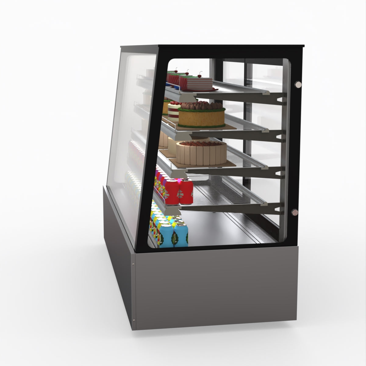 Bonvue Deluxe Chilled Cake Showcase Display Cabinet SLP860C