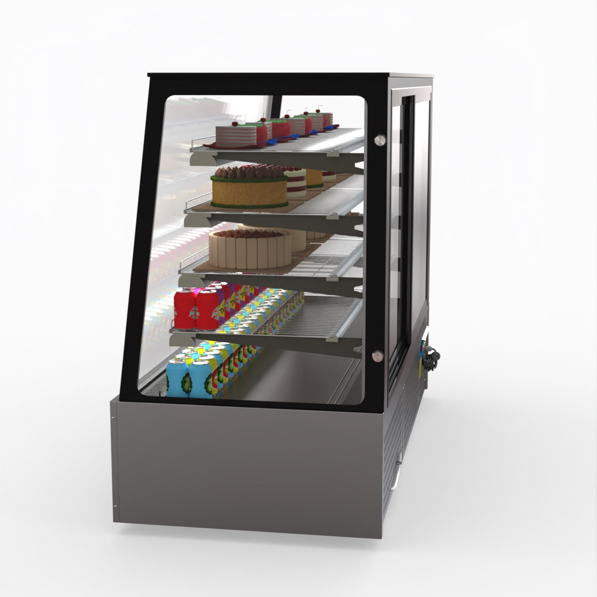 Bonvue Deluxe Chilled Cake Showcase Display Cabinet SLP860C