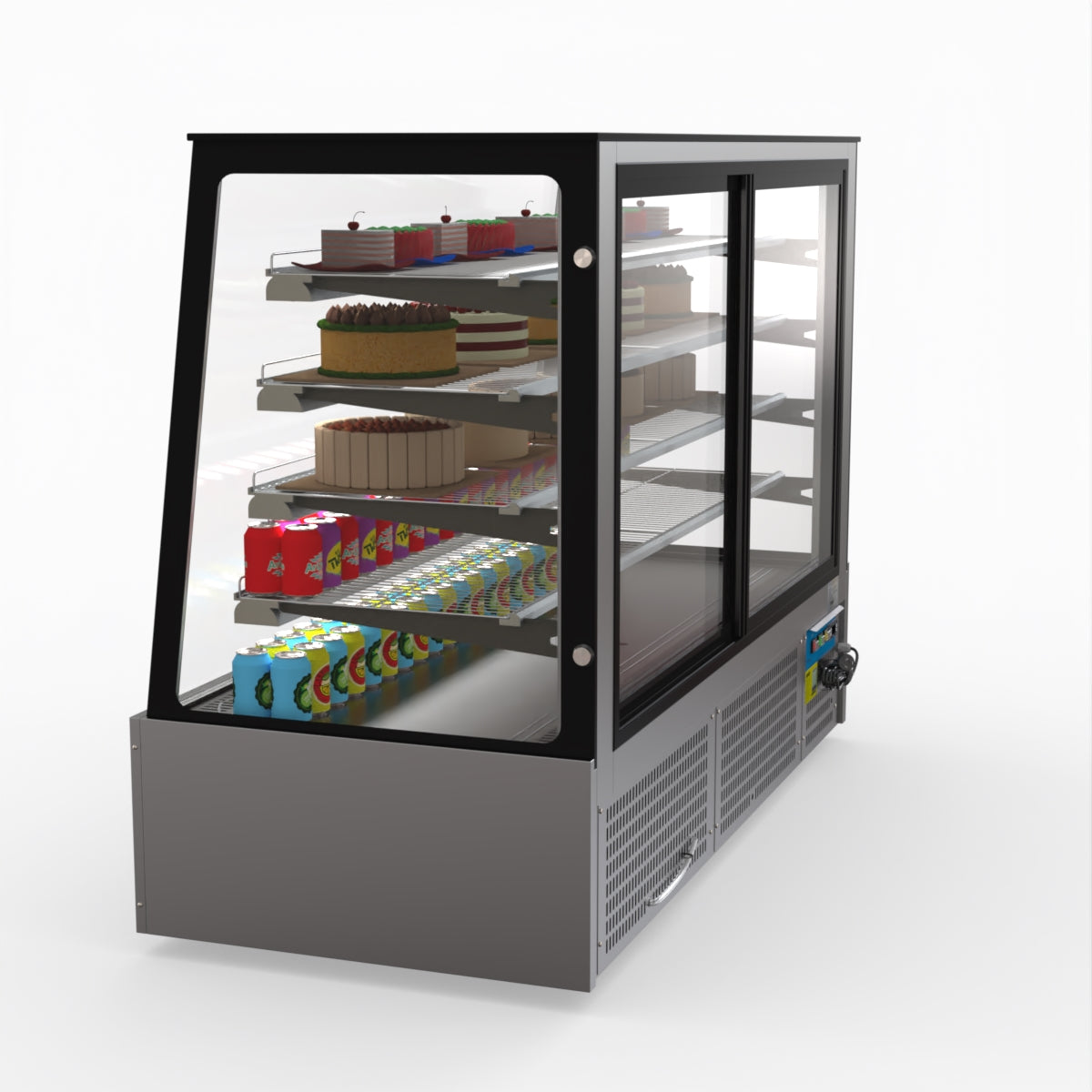 Bonvue Deluxe Chilled Cake Showcase Display Cabinet SLP860C