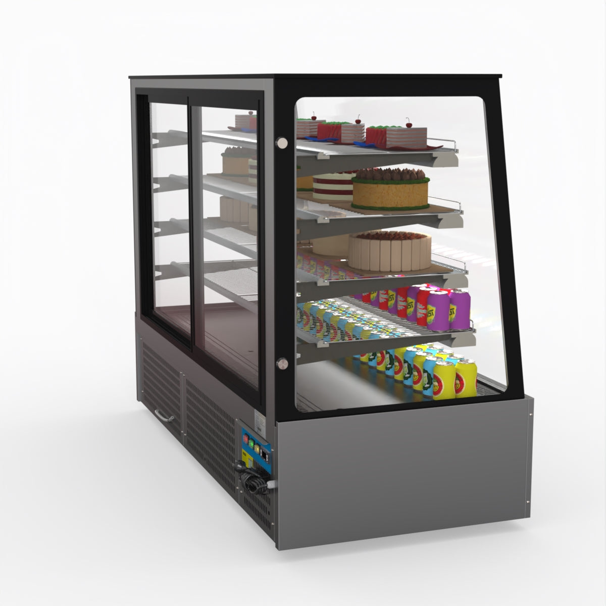 Bonvue Deluxe Chilled Cake Showcase Display Cabinet SLP860C