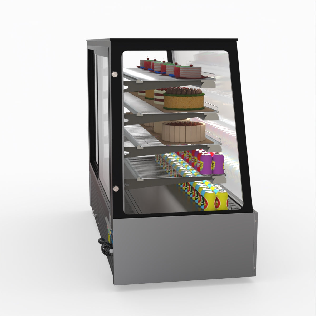 Bonvue Deluxe Chilled Cake Showcase Display Cabinet SLP860C