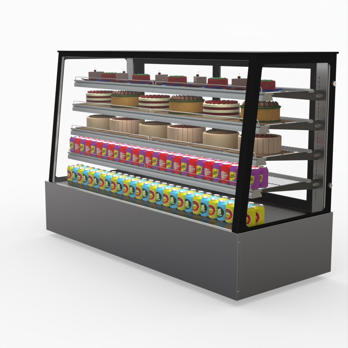Bonvue Deluxe Chilled Cake Showcase Display Cabinet SLP870C