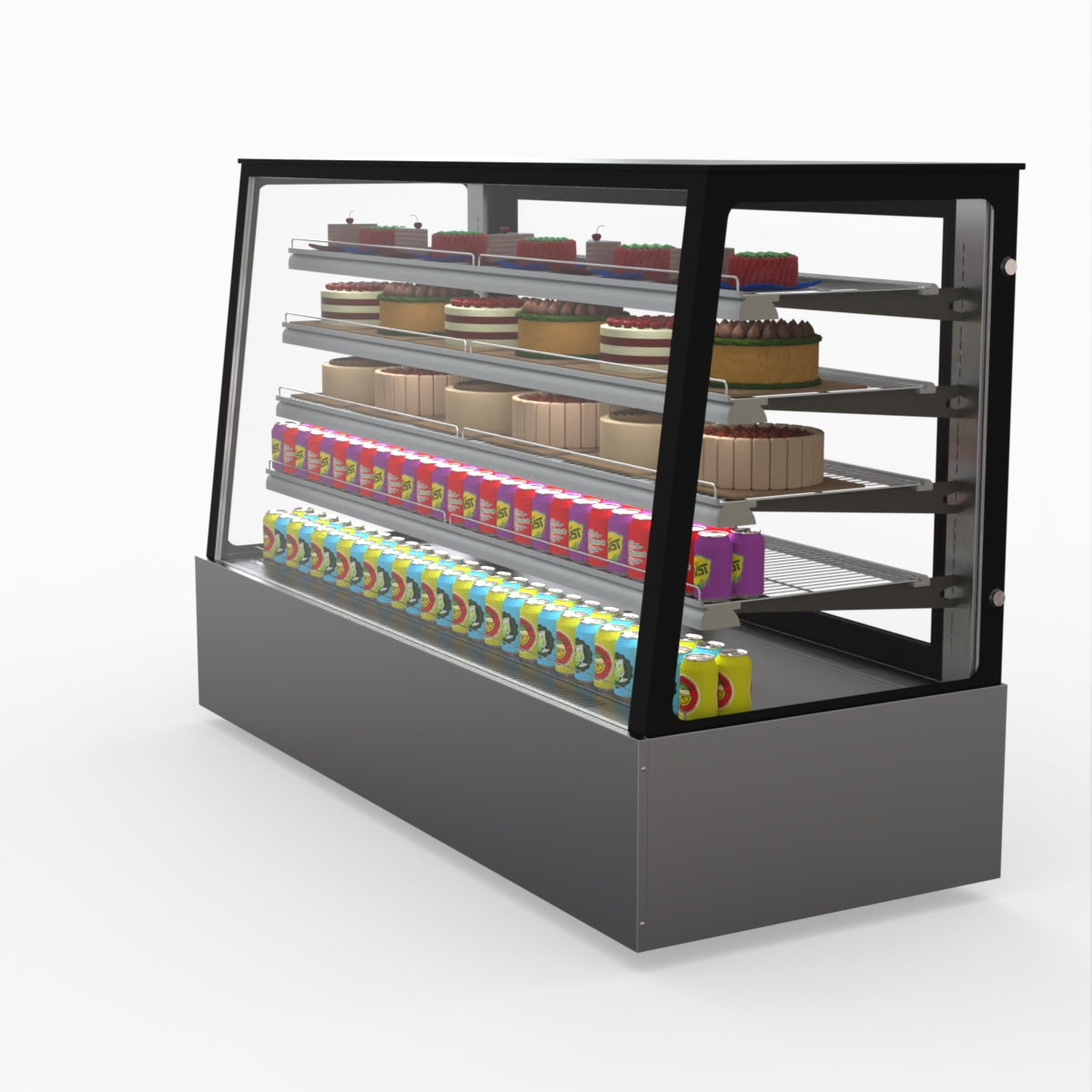 Bonvue Deluxe Chilled Cake Showcase Display Cabinet SLP870C