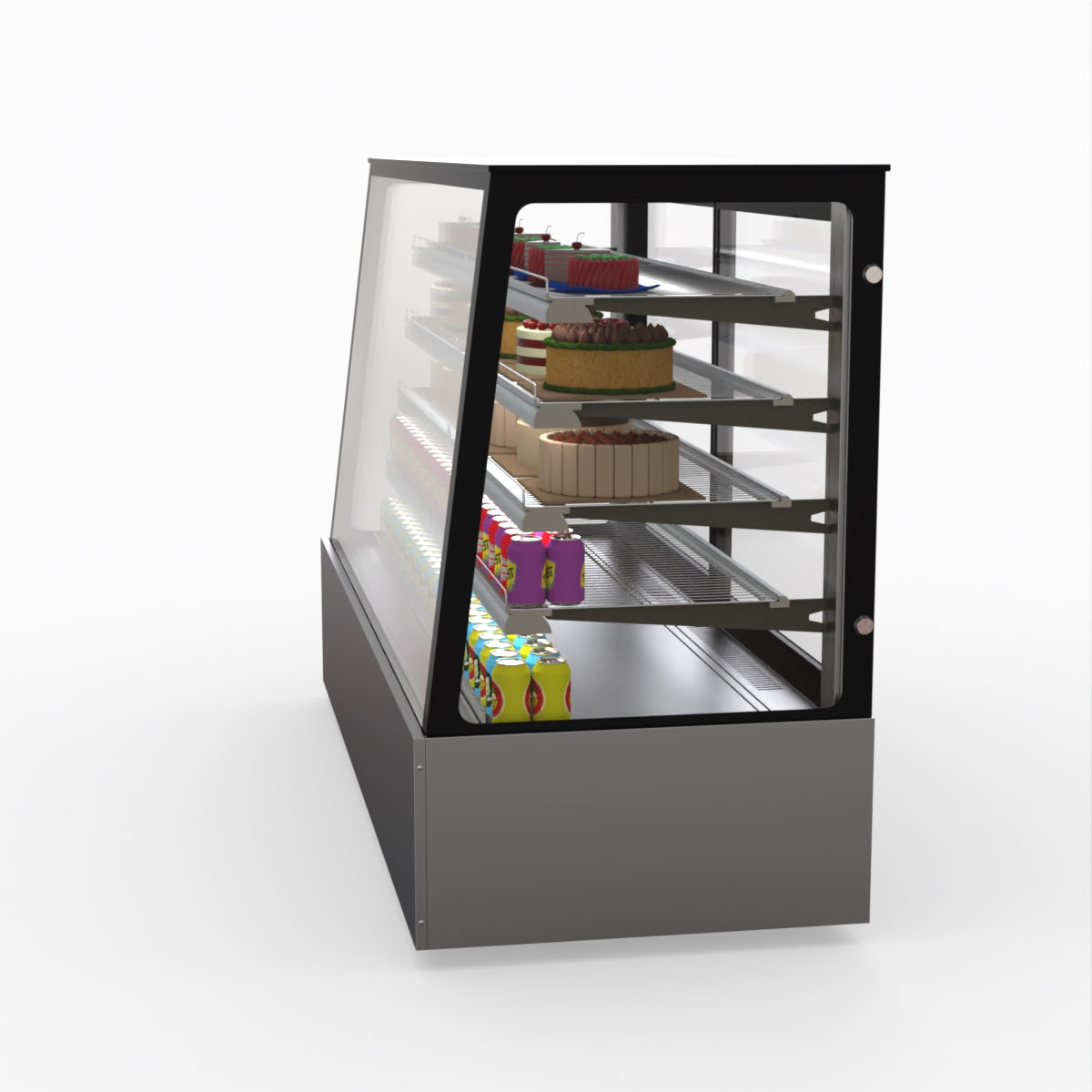 Bonvue Deluxe Chilled Cake Showcase Display Cabinet SLP870C