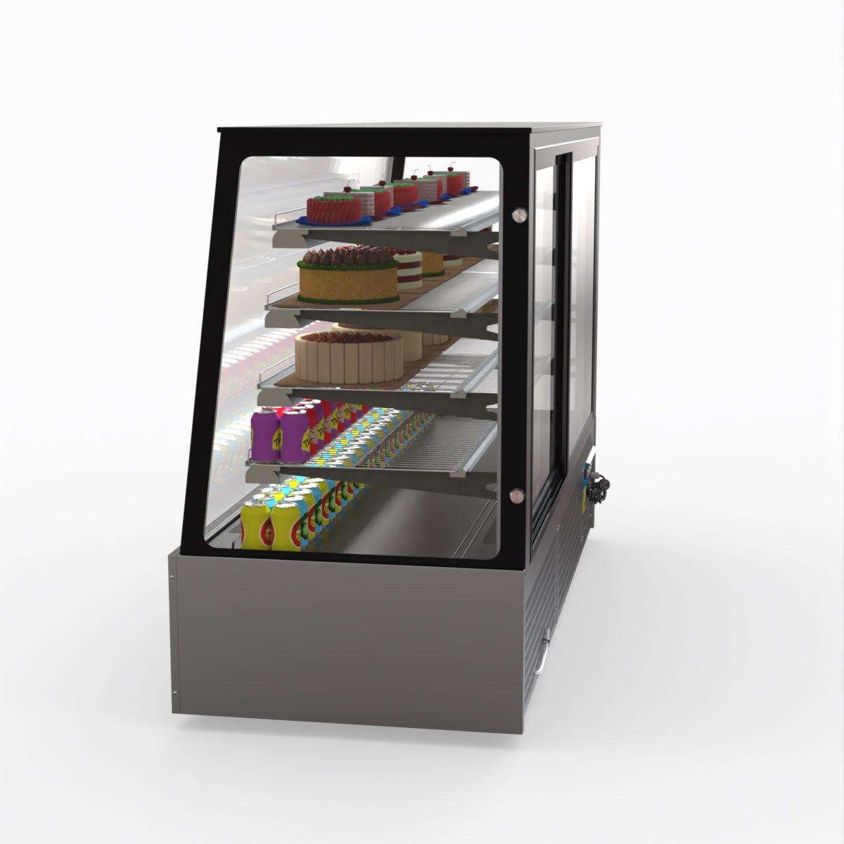 Bonvue Deluxe Chilled Cake Showcase Display Cabinet SLP870C