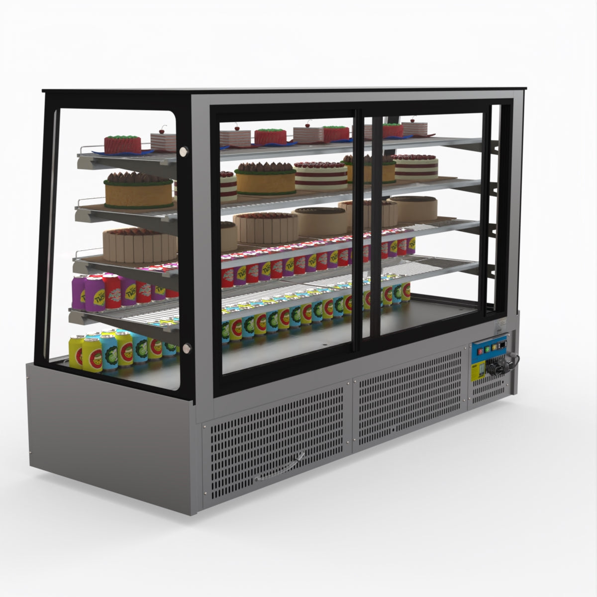 Bonvue Deluxe Chilled Cake Showcase Display Cabinet SLP870C
