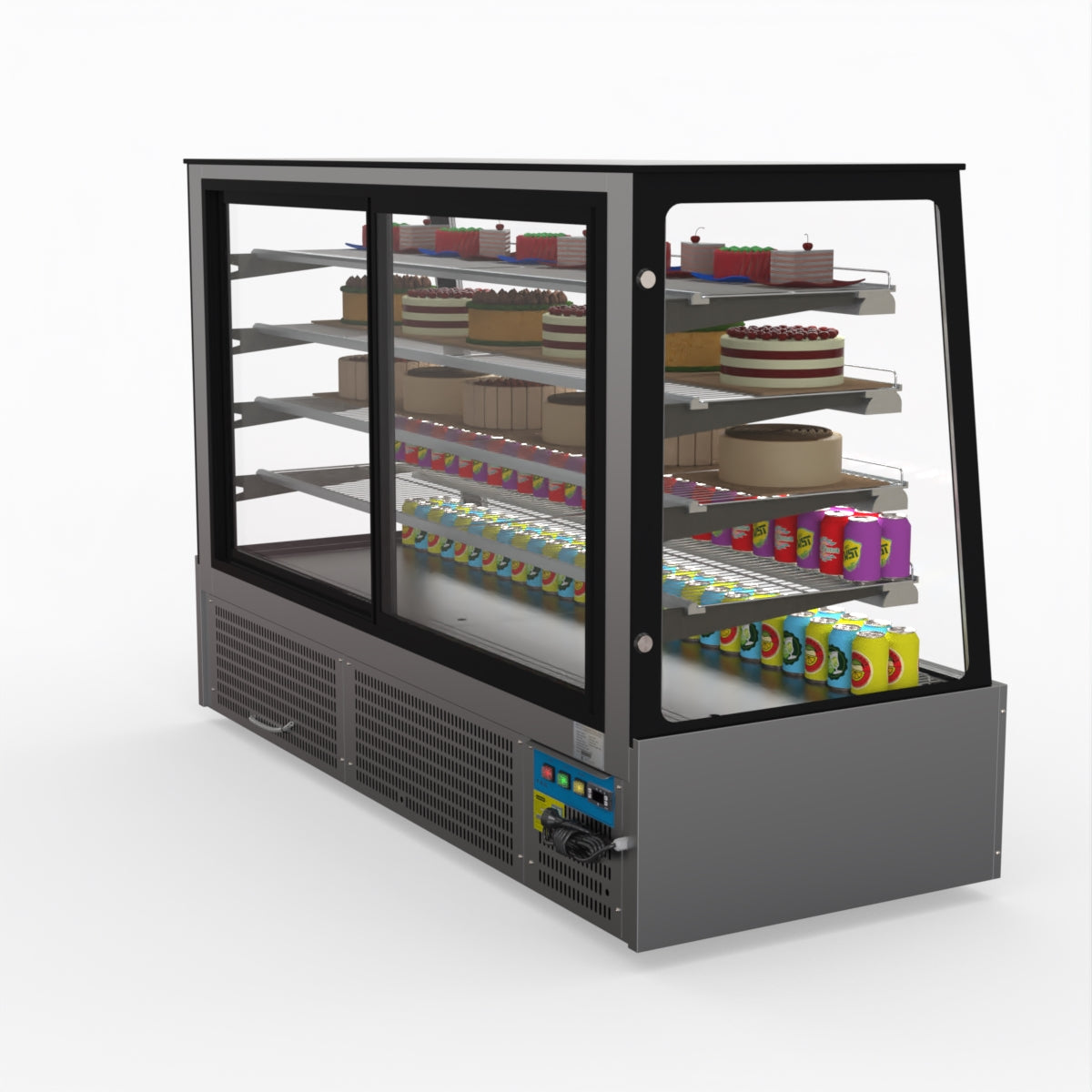 Bonvue Deluxe Chilled Cake Showcase Display Cabinet SLP870C