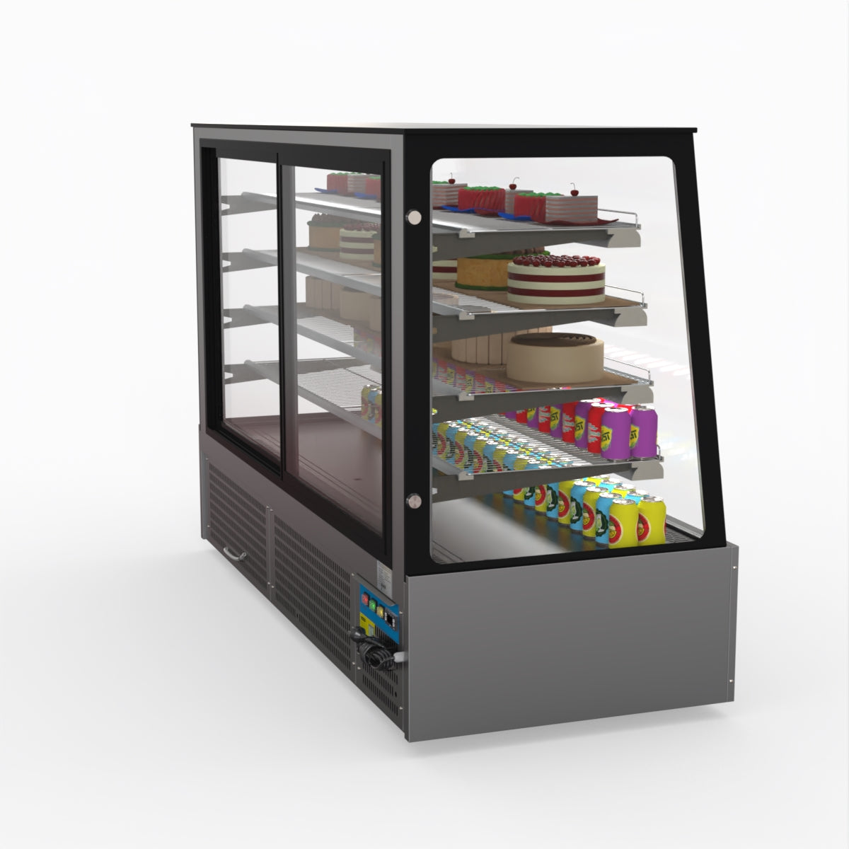 Bonvue Deluxe Chilled Cake Showcase Display Cabinet SLP870C