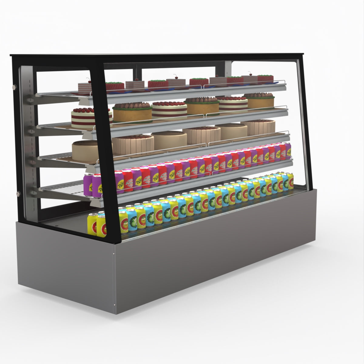 Bonvue Deluxe Chilled Cake Showcase Display Cabinet SLP870C