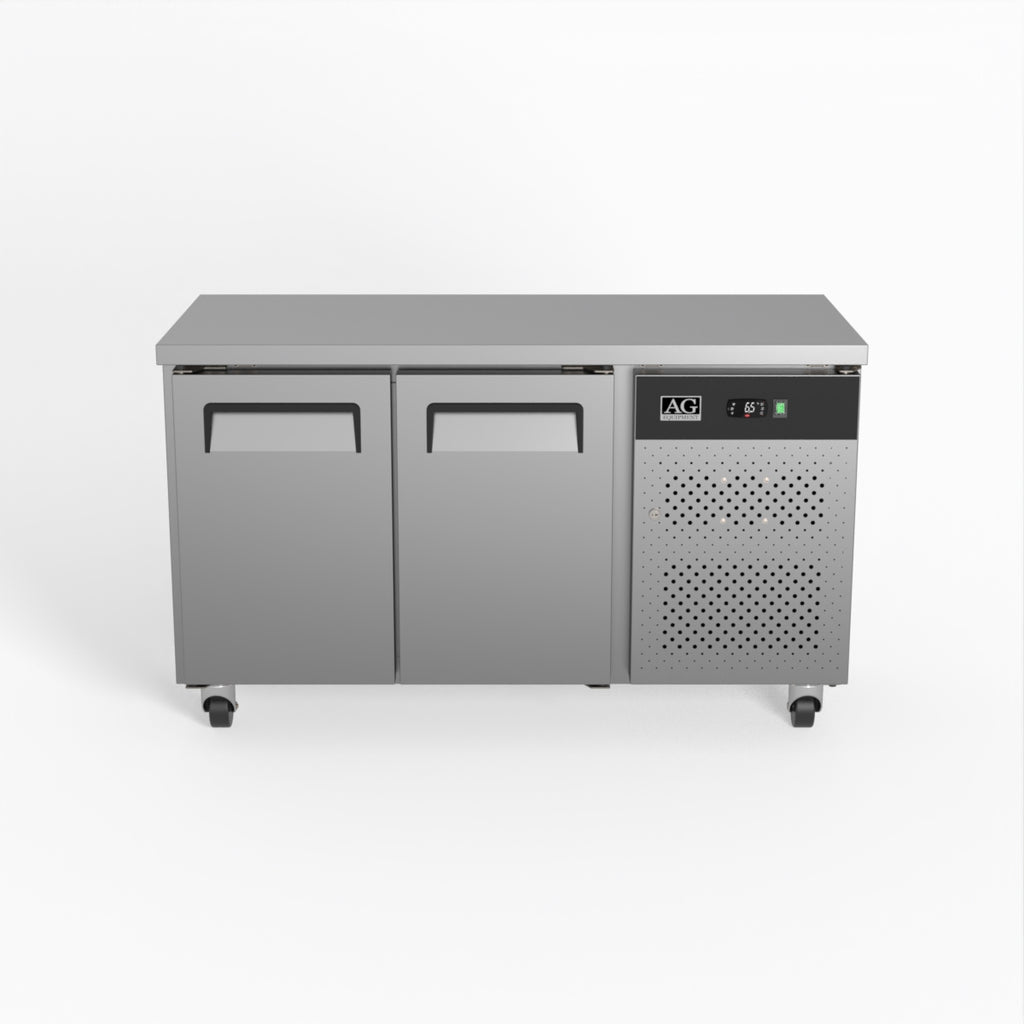 AG Two Door Commercial Worktop / Under Bench Fridge SLX2100TN
